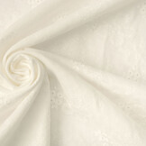 Stickerei Baumwolle Levana Creme