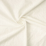 Stickerei Baumwolle Kiara Creme