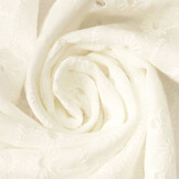 Broderie Katoen Kiara Creme