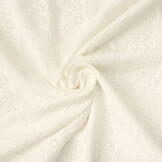 Broderie Katoen Kirsty Creme