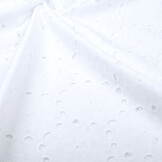 Broderie Katoen Koko Wit