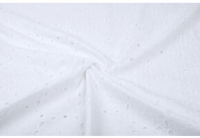 Embroidery Cotton Koko White