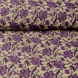 Jacquard Brokat Stoffe Constance Lila