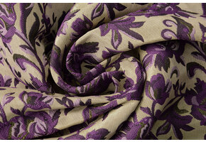 Jacquard Brocade Constance Purple
