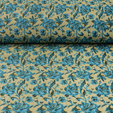 Jacquard Brokaat Constance Aqua