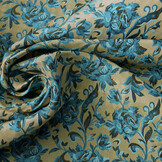 Jacquard Brokaat Constance Aqua