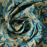 Jacquard Brokaat Constance Aqua