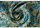 Jacquard Brocade Constance Aqua