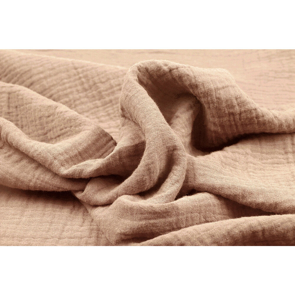 Double Gauze Fabric Powder Pink - YES Fabrics