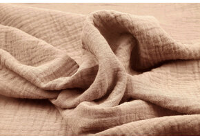 Double Gauze Fabric Powder Pink