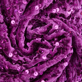 Sequins on Velvet Purple