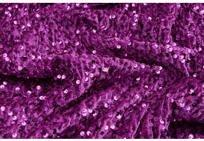 Sequins on Velvet Purple