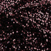 Pailletten op Velours Zwart - Oud Roze