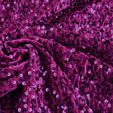 Sequins on Velvet Cyclamen