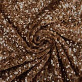 Sequins on Velvet Mocha Brown