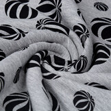 Mi & Joe French Terry Beachball Grey Melange