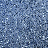 Pailletten op Velours  Licht Blauw