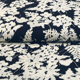 100% Viscose Elvira Marine