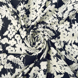 100% Viscose Elvira Marine