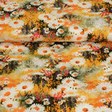 100% Viscose Daisy Yellow