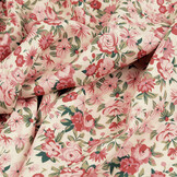 100% Viskose Yara Blumen Rosa