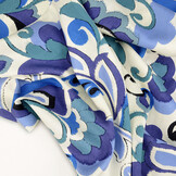 100% Viscose Balusa  Blauw