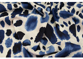 100% Viscose Swati Spots Blue