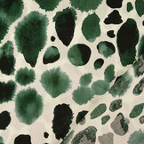 100% Viscose Swati Spots Bottle Green