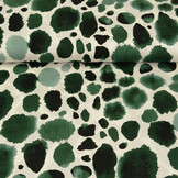 100% Viscose Swati Spots Bottle Green