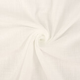 【argue】LINEN VOILE GAUZE PULLOVER/WHITE Double Gauze Fabric Linen Structure White - YES Fabrics