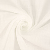 Double Gauze Fabric Linen Structure White