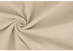 Double Gauze Fabric Linen Structure Beige