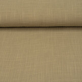 Double Gauze Fabric Linen Structure Sand