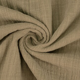 Double Gauze Fabric Linen Structure Sand