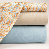 100% Viscose Xiporo Sand Blue