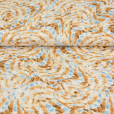 100% Viskose Xiporo Sand Blau