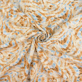 100% Viskose Xiporo Sand Blau