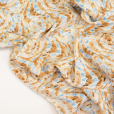 100% Viskose Xiporo Sand Blau