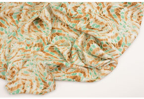 100% Viscose Xiporo Sand Green