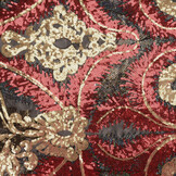 Sequins on Mesh Mazwiro