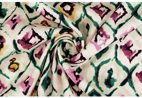 100% Viscose Yimani Green