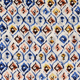 100% Viskose Yimani Blau