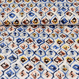 100% Viscose Yimani Blue