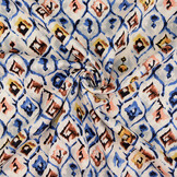 100% Viscose Yimani Blue