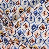 100% Viscose Yimani Blauw