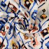 100% Viscose Yimani Blue