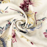 100% Viscose Rosie Off-White