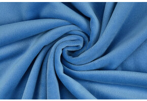 Velours Stretch Blauw