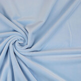 Samt Stretch Baby Blau