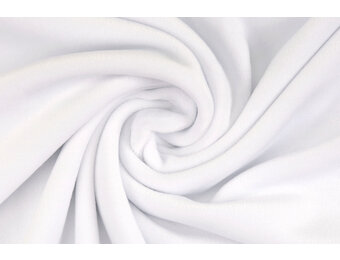 Samt Stretch Weiß